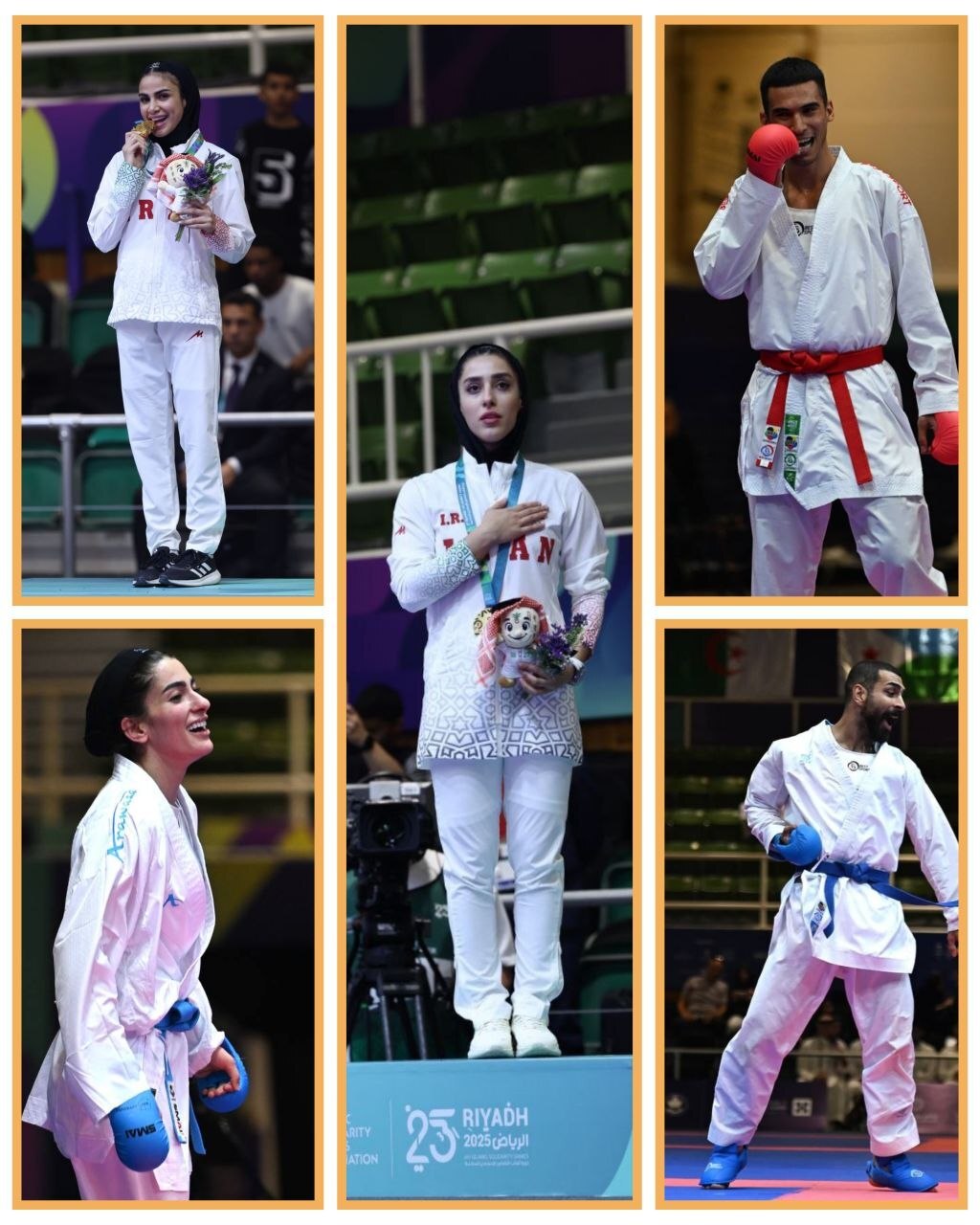 بازیهای کشورهای اسلامی؛ قهرمانی کاراته ایران در ریاض/ تیم دوبل تنیس روی میز بانوان فینالیست شد/ مدال نقره بر گردن اباذری و نعمتی/ گلشادنژاد در کاراته طلایی شد بازیهای کشورهای اسلامی؛ قهرمانی کاراته ایران در ریاض/ تیم دوبل تنیس روی میز بانوان فینالیست شد/ مدال نقره بر گردن اباذری و نعمتی/ گلشادنژاد در کاراته طلایی شد