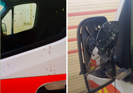 ضرب و شتم کارشناسان اورژانس و آسیب به آمبولانس هنگام بازگشت از ماموریت در قزوین