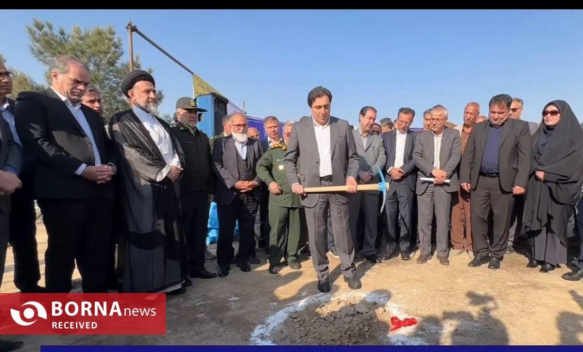 عملیات اجرایی پروژه خط انتقال پساب تصفیه‌خانه شاهدشهر به باغات و اراضی کشاورزی بخش جوقین آغاز شد