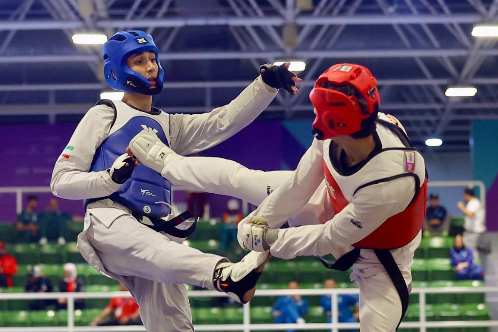 بازیهای کشورهای اسلامی؛ غولکشی ساینا کریمی در تکواندو/ راهیابی سه ووشوکار به مرحله یکچهارم/ بانوان هندبال به نیمهنهایی رسیدند بازیهای کشورهای اسلامی؛ غولکشی ساینا کریمی در تکواندو/ راهیابی سه ووشوکار به مرحله یکچهارم/ بانوان هندبال به نیمهنهایی رسیدند