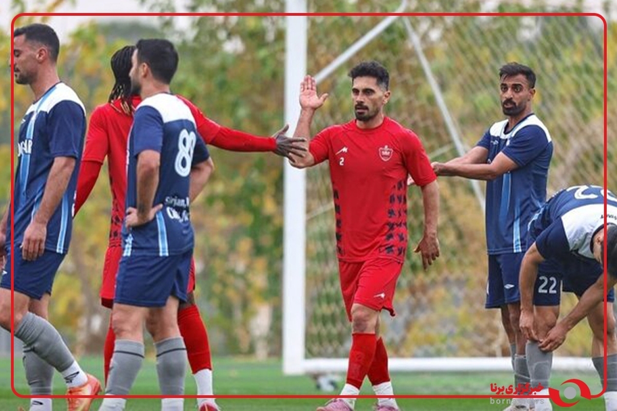 گل‌های بازی دوستانه پرسپولیس برابر گل‌گهر