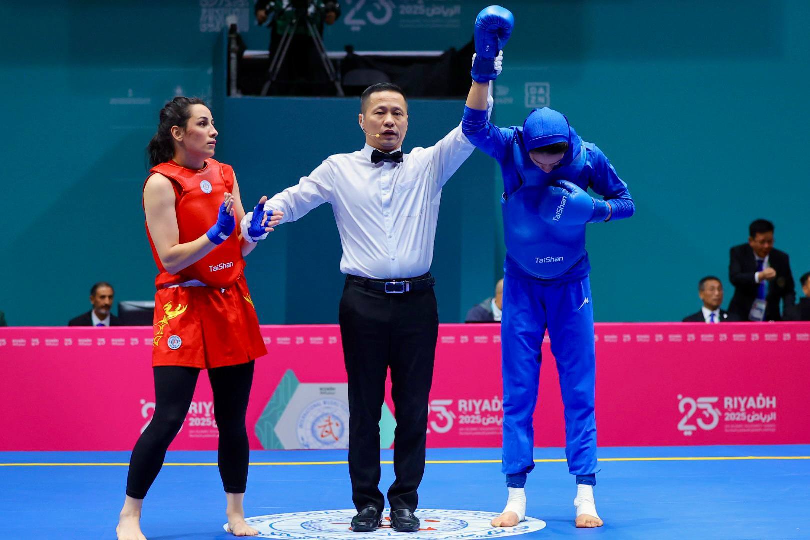 بازیهای کشورهای اسلامی؛ راهیابی سارا شفیعی و سهیلا منصوریان به فینال ووشو بازیهای کشورهای اسلامی؛ راهیابی سارا شفیعی و سهیلا منصوریان به فینال ووشو