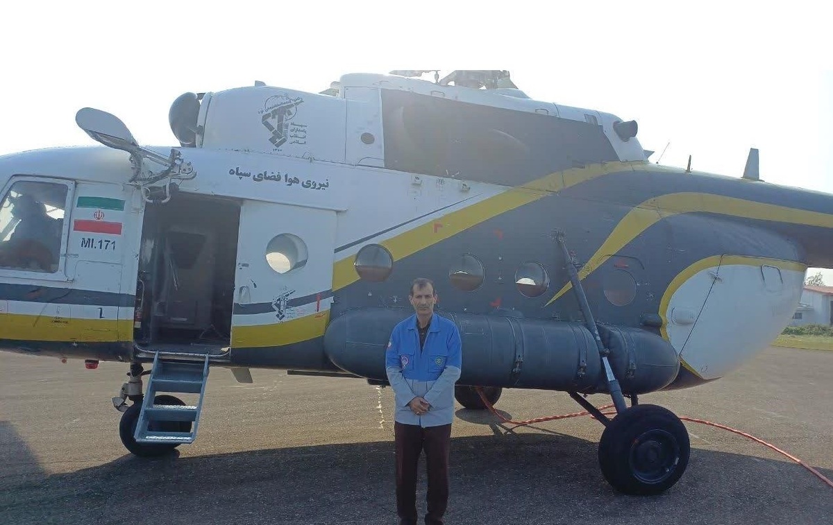 اعزام سه بالگرد برای مهار آتش‌سوزی جنگل‌های مرزن‌آباد چالوس