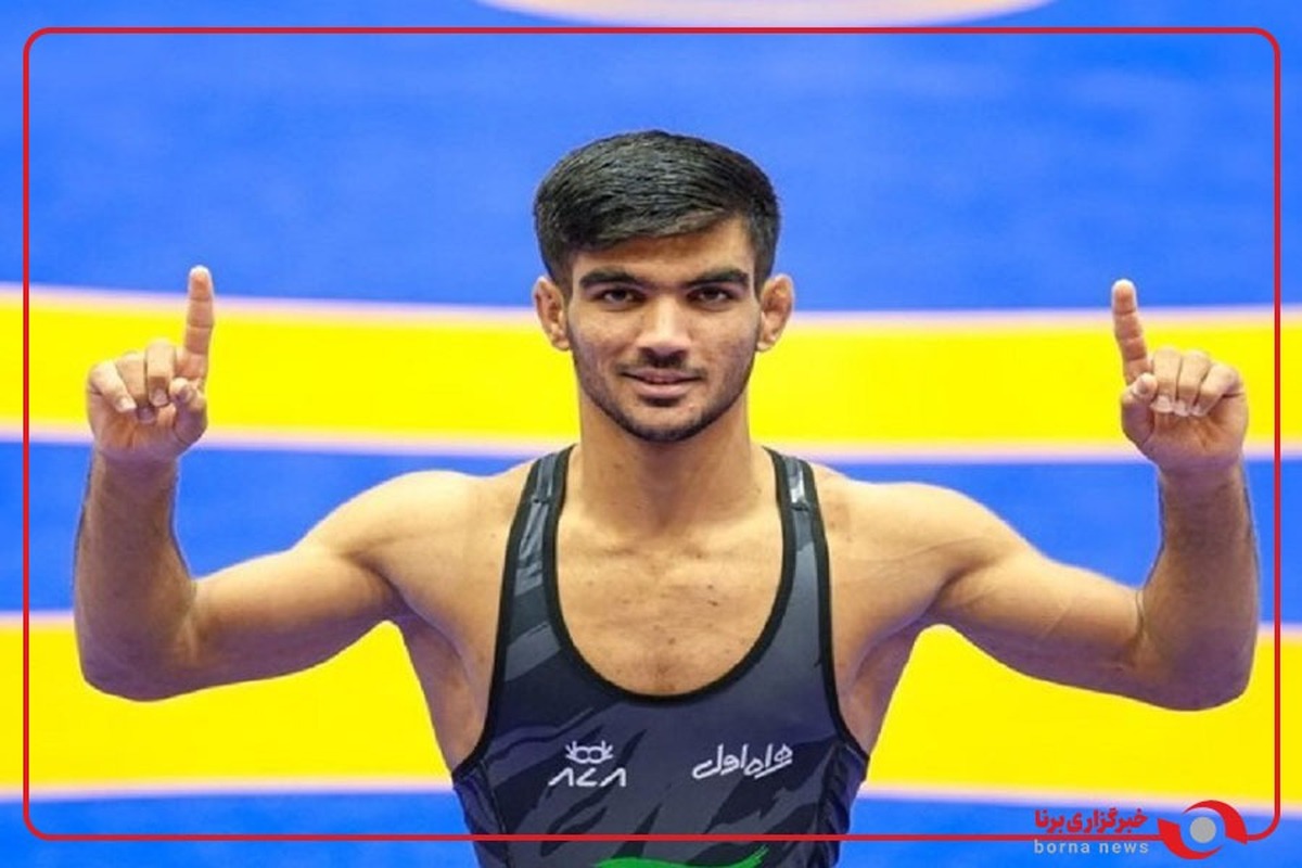 علی احمدی وفا فرنگی کار ایران پس از کسب مدال برنز : خدا را شکر توانستم مدال بگیرم و دل خانواده‌ام را شاد کنم