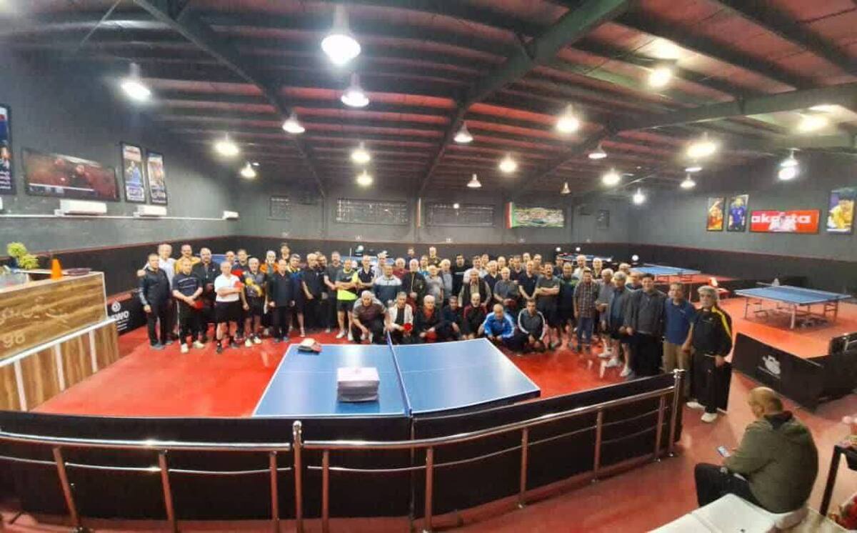 پایان رقابت‌های پیشکسوتان تنیس روی‌میز کرمانشاه با معرفی نفرات برتر سه رده سنی