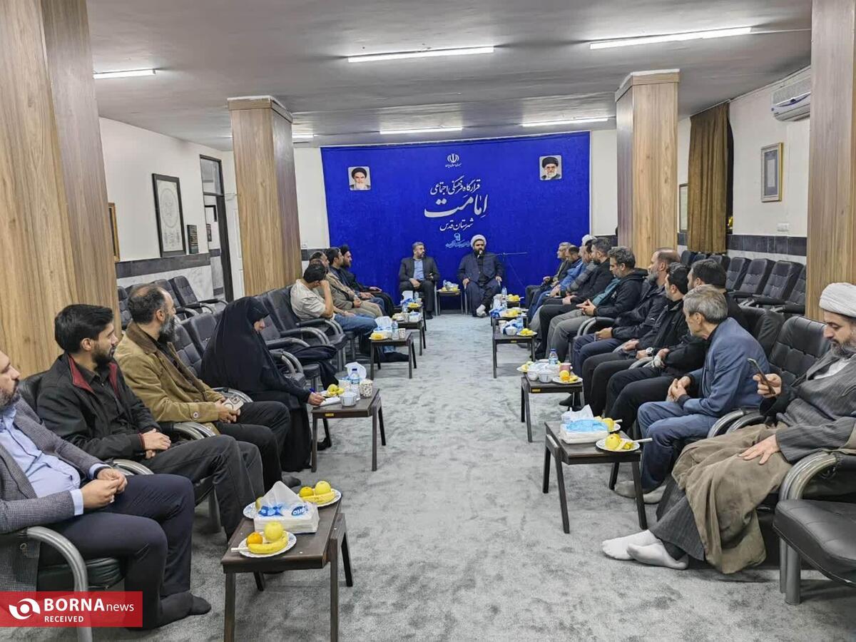 هماهنگی عزاداری فاطمیه در قدس با حضور فرماندار و امام جمعه 