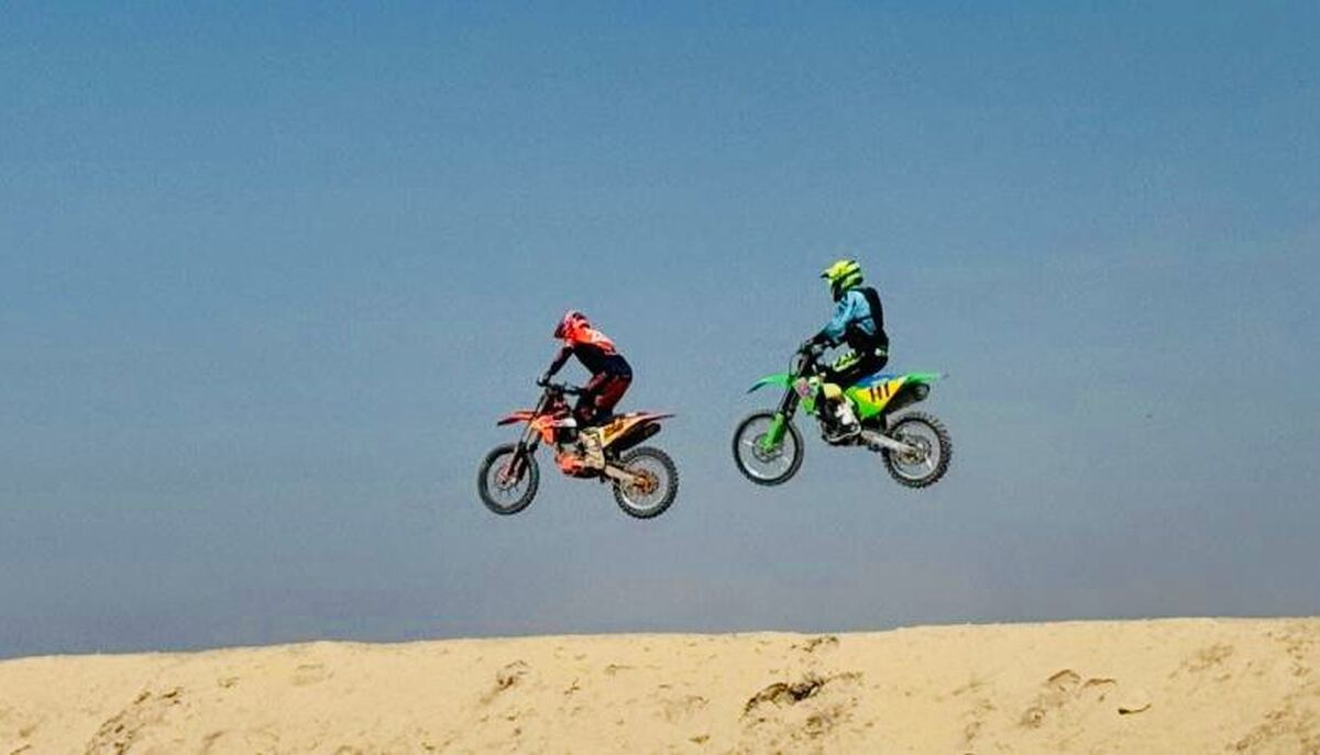 راند سوم مسابقات موتورکراس استان بوشهر در بندر بوالخیر برگزار شد