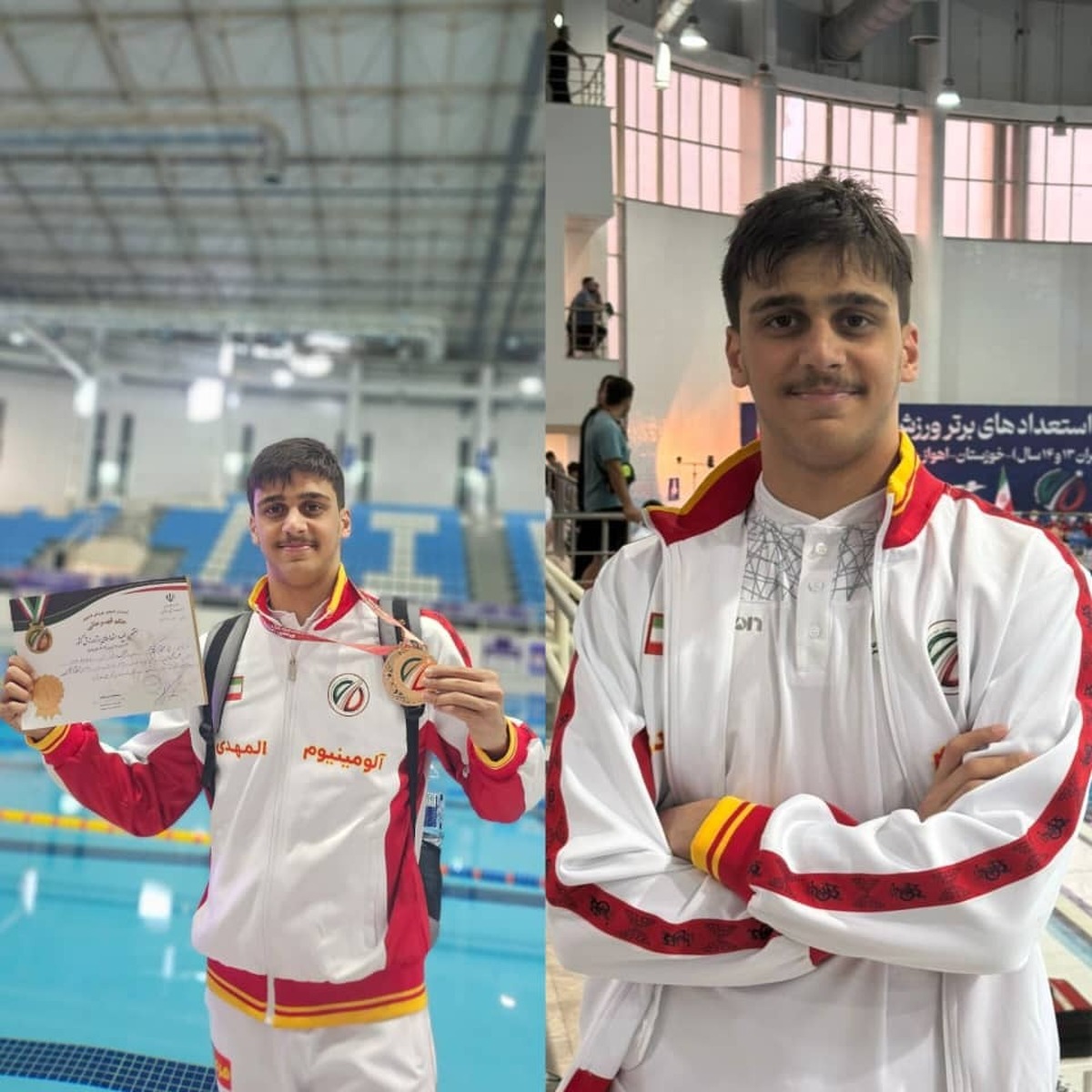 کسب مدال طلای شنا المپیاد استعدادهای برتر ورزشی کشور توسط ورزشکار هرمزگانی