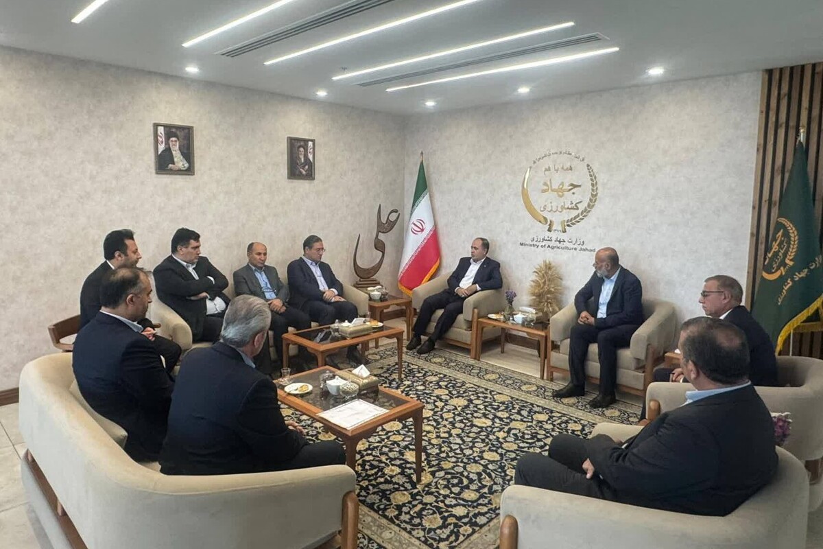 دیدار استاندار آذربایجان‌غربی با وزیر جهاد کشاورزی