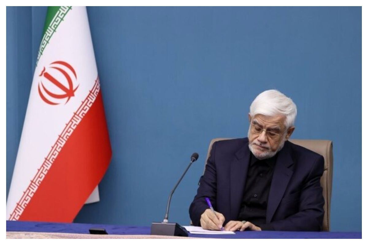 دستورات عارف برای بسیج همه امکانات و تامین تجهیزات مورد نیاز برای اطفای حریق