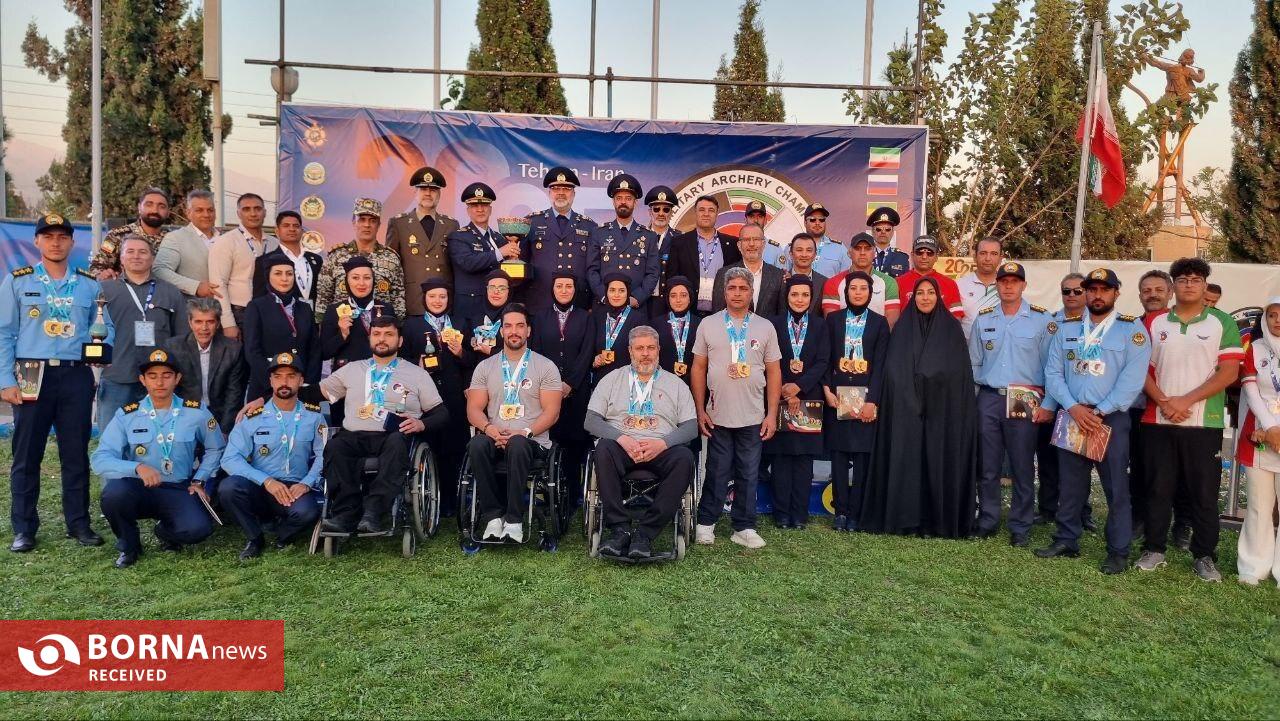 تهران قهرمان مسابقات تیراندازی با کمان ارتش‌های جهان