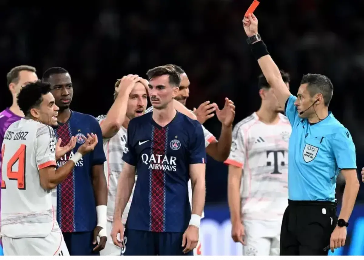 توقف اجباری برای دیاز؛ محرومیت ۳ جلسه‌ای ستاره بایرن مونیخ