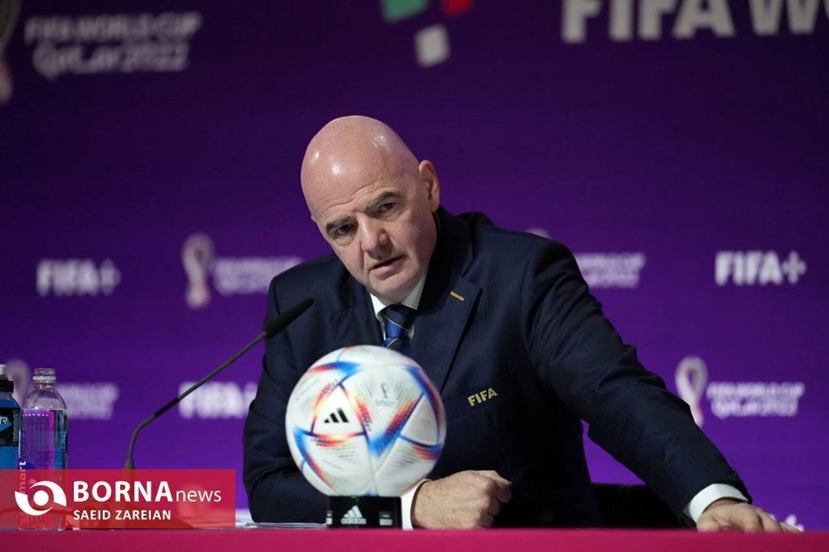 پیام  تبریک اینفانتینو با آغاز رقابت‌های جام جهانی فوتسال