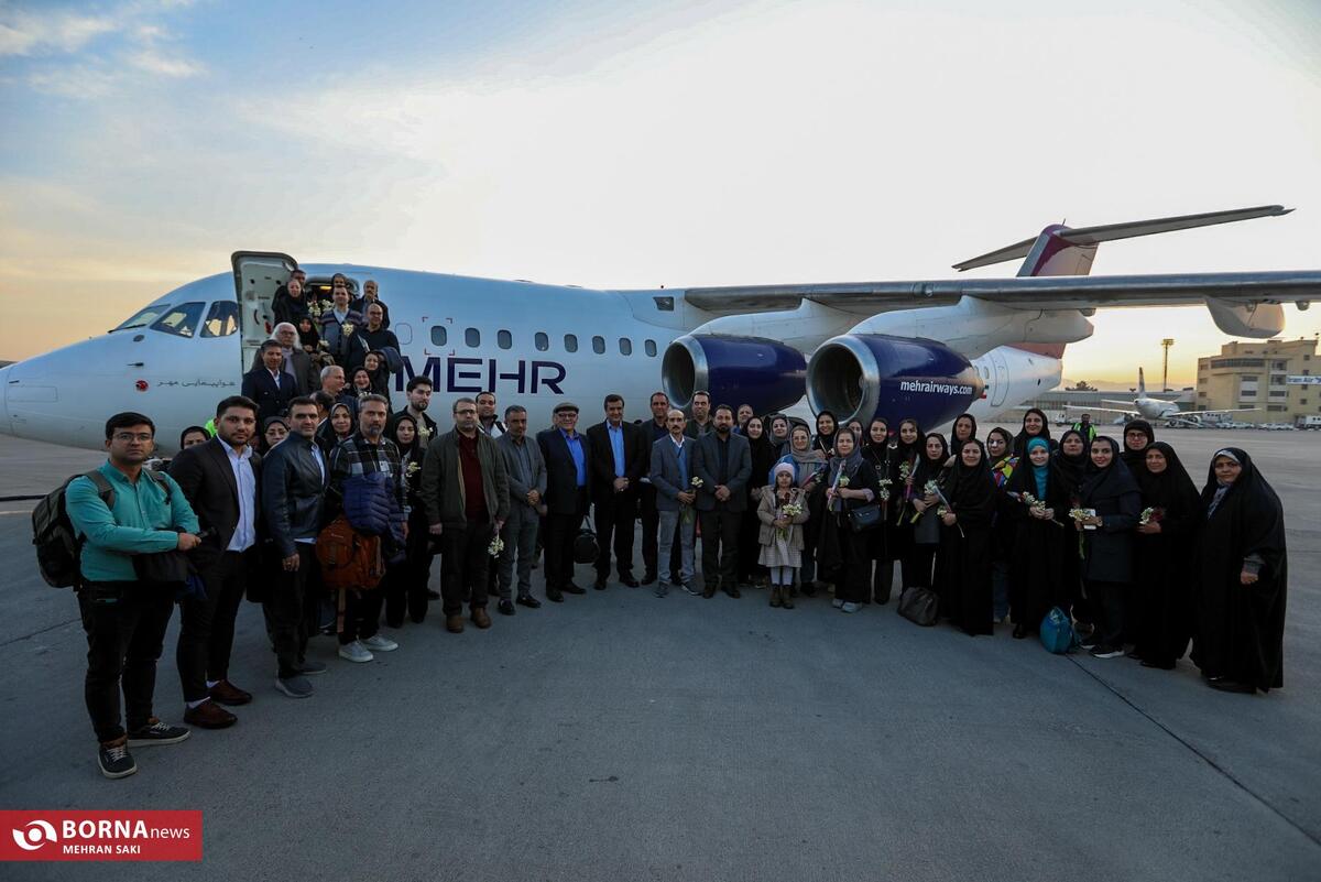 اولین پرواز اراک ایر برای خبرنگاران
