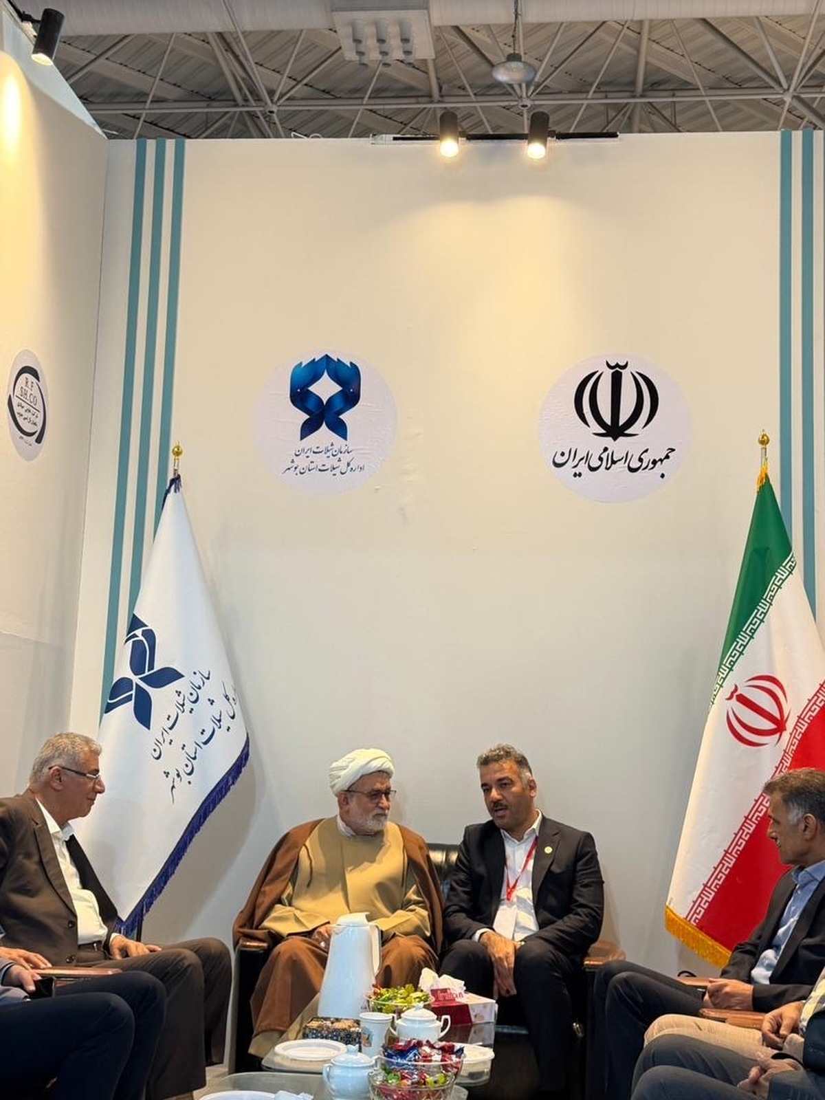 بازدید موسی احمدی از نهمین نمایشگاه بین‌المللی شیلات و آبزیان بوشهر