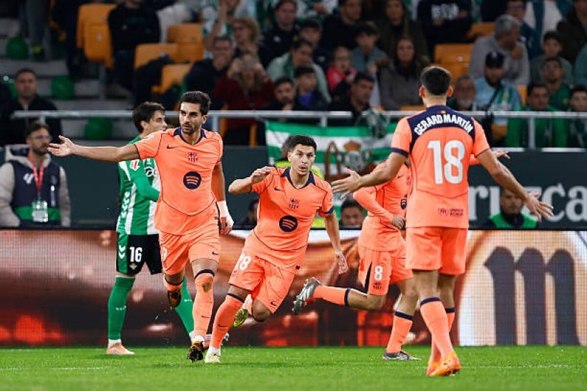 برتری پرگل برای صدرنشین/ بارسا با پنج گل از سد رئال بتیس گذشت