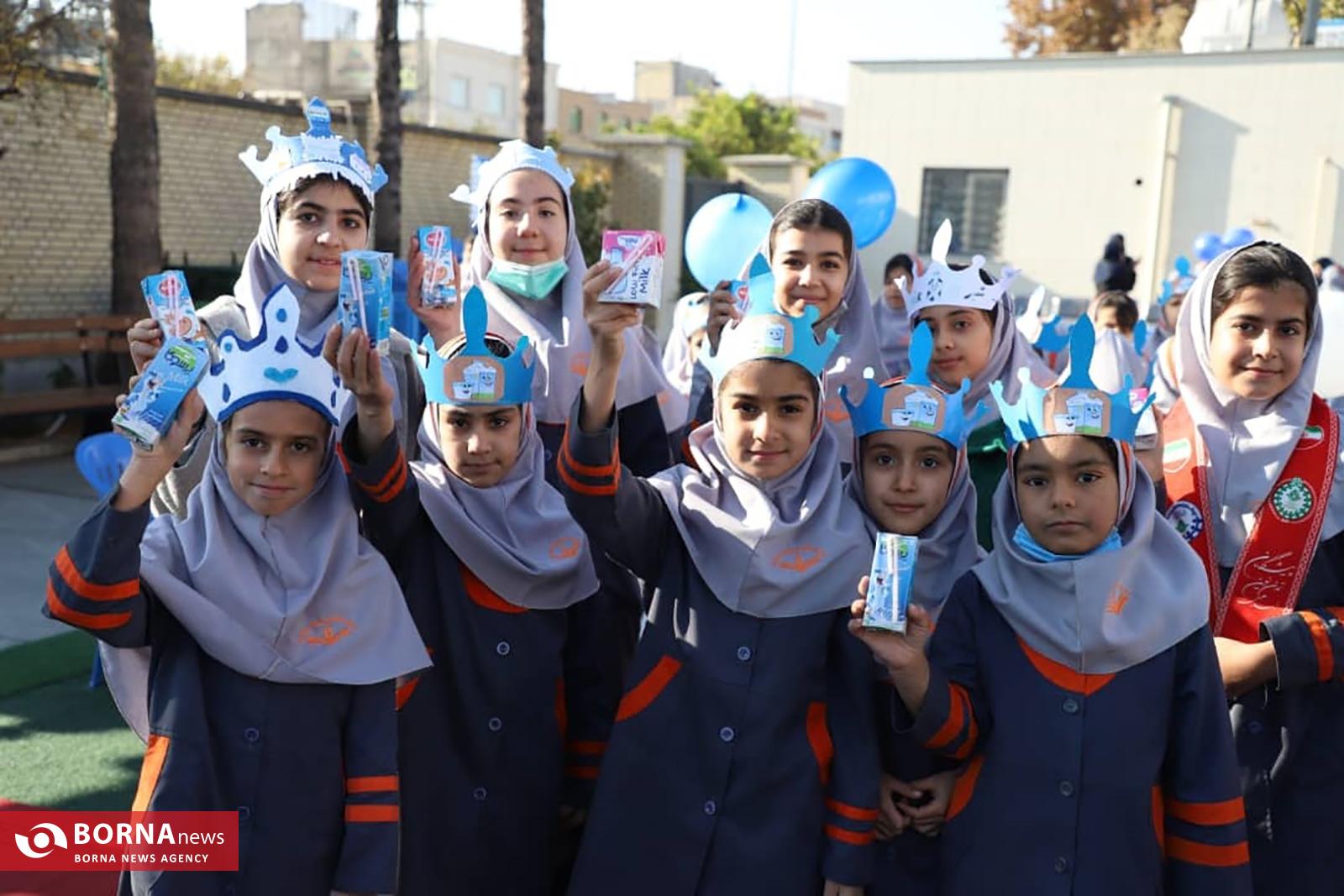 آغاز توزیع شیر رایگان برای بیش از ۴۱۵ هزار دانش‌آموز ابتدایی فارس