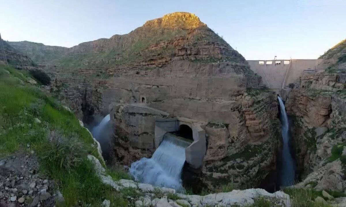 کاهش محسوس ذخایر سد کوثر گچساران/ حجم مفید مخزن به ۵۰ درصد رسید