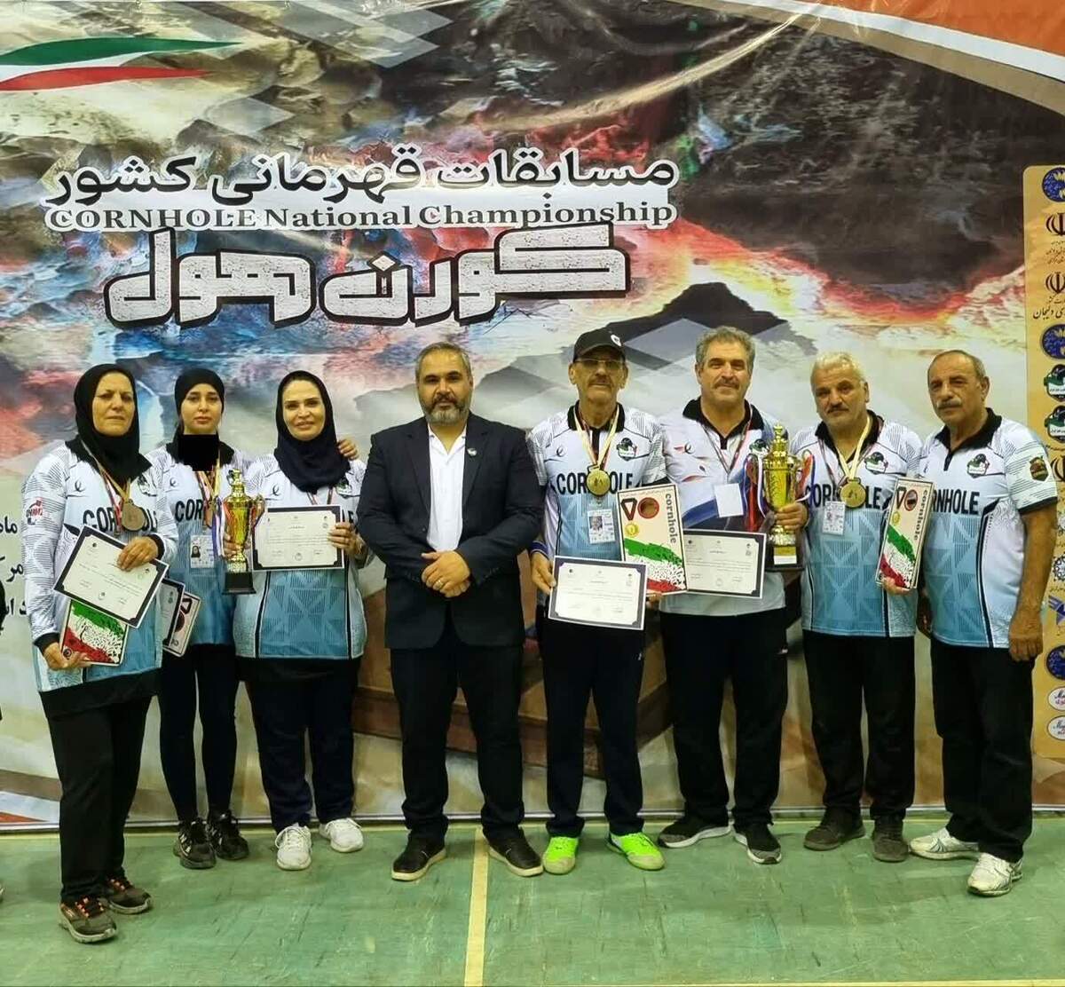 چهار ورزشکار خوزستانی به مرحله انتخابی تیم ملی کورن‌هول دعوت شدند