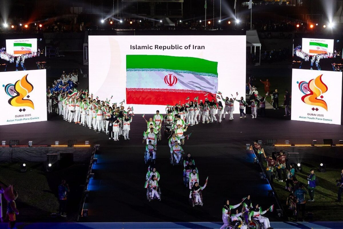 رژه کاروان «فرزندان ایران، سفیران پیروزی»/ پنجمین دوره بازی‌های پاراآسیایی رسما آغاز شد