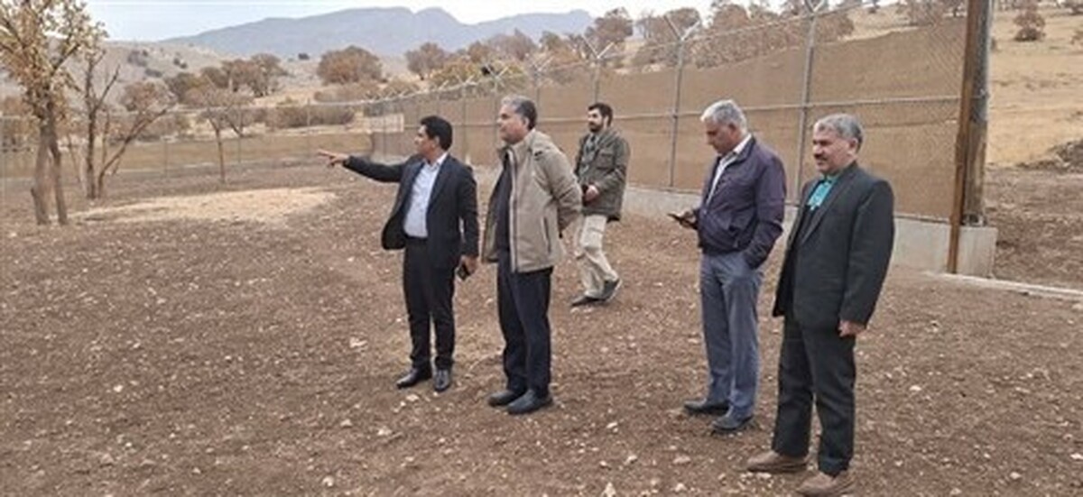 بازدید معاون محیط زیست طبیعی از سایت تکثیر و پرورش گوزن زرد ایرانی در استان لرستان