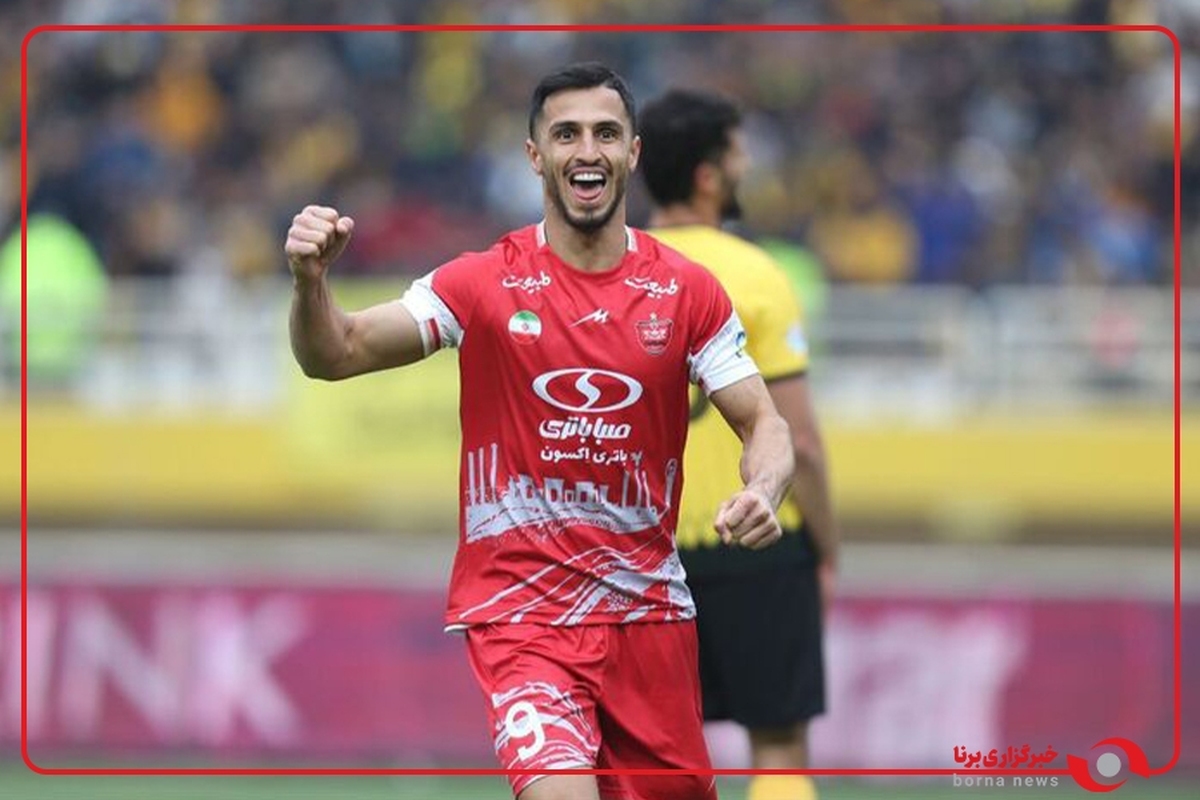 موقعیت گلزنی برای علیپور که آفساید اعلام شد