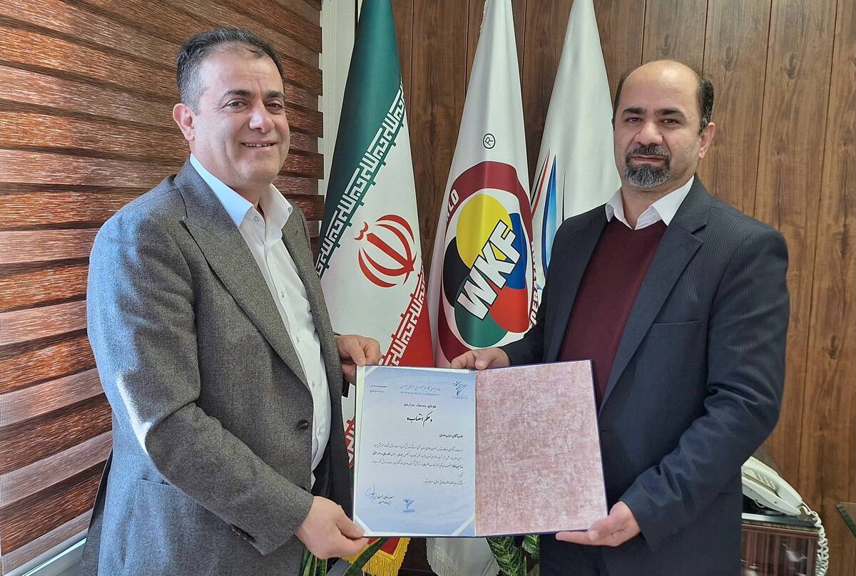 سهراب احمدی، مشاور عالی در امور حقوقی فدراسیون کاراته شد