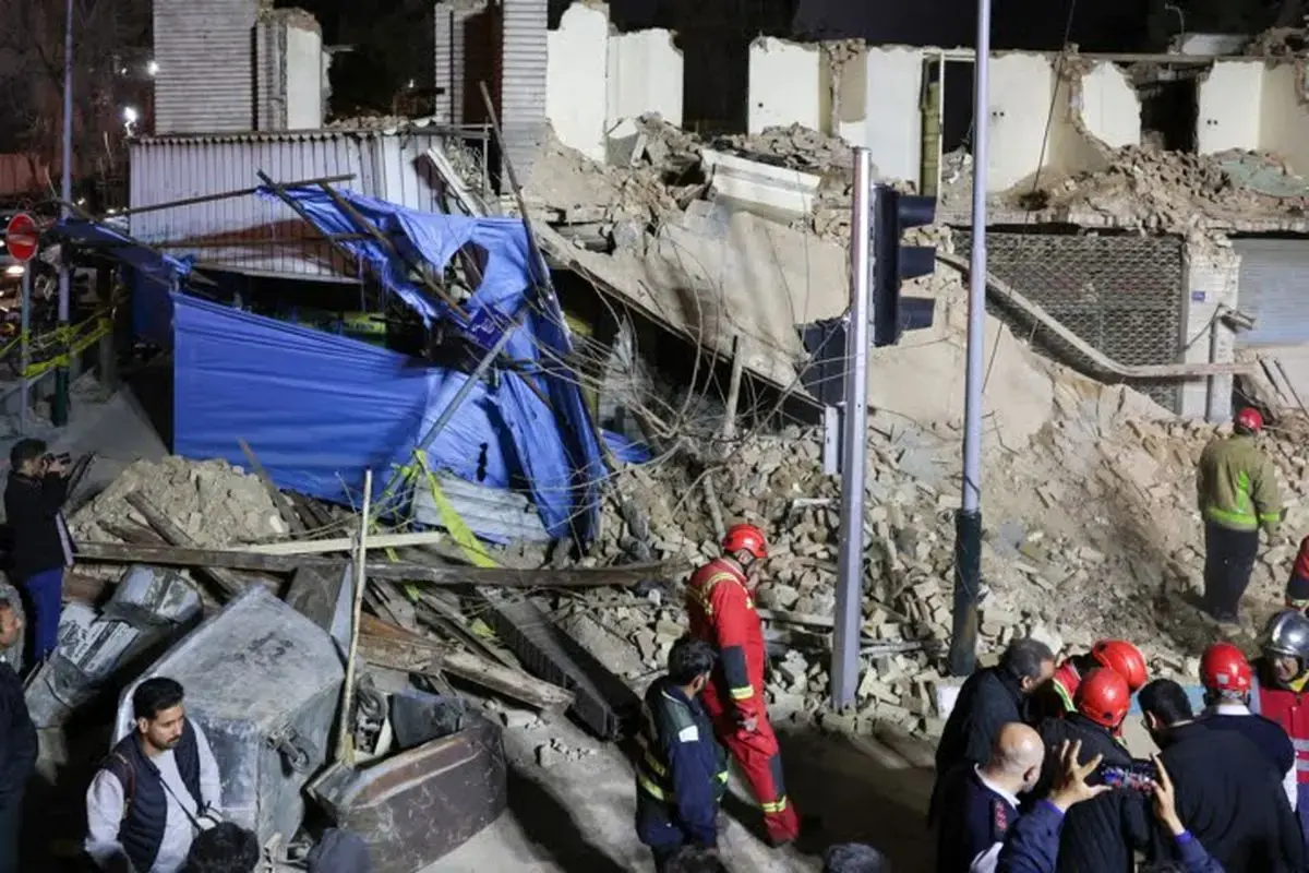 ریزش آوار در یافت‌آباد تهران؛ چهار نفر نجات یافتند