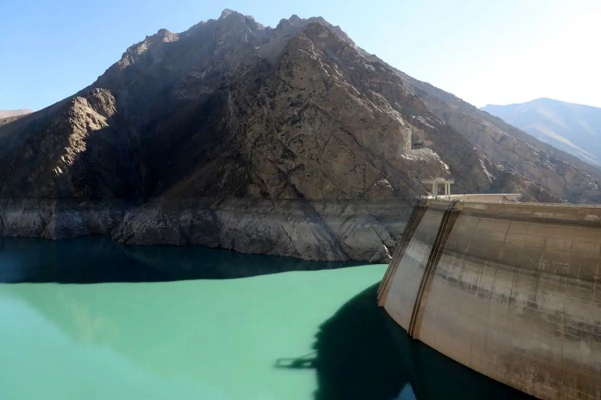 کاهش ۱۰۰ میلیون مترمکعبی برداشت آب از سدهای تهران