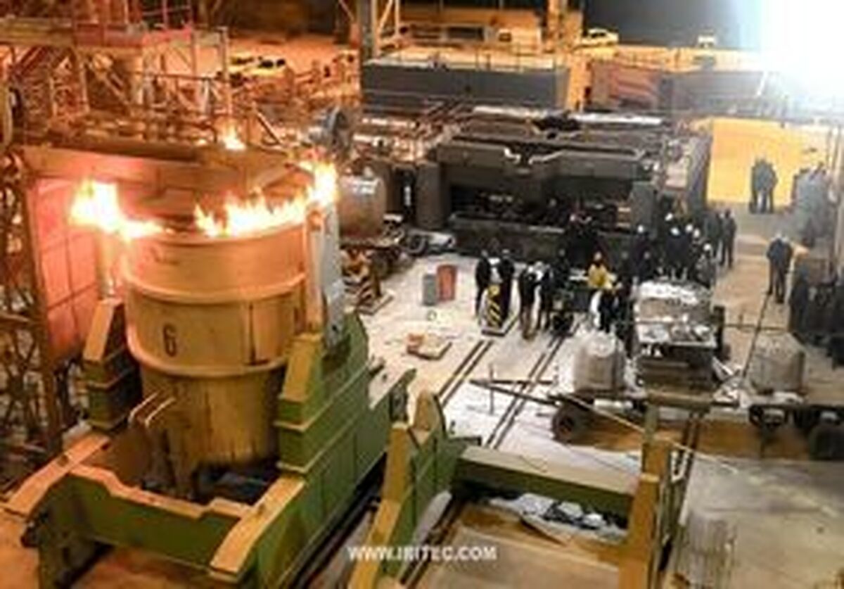 واحد تولید شمش در شرکت فولاد قاینات همزمان با حضور رئیس جمهور در خراسان جنوبی به بهره‌برداری رسید