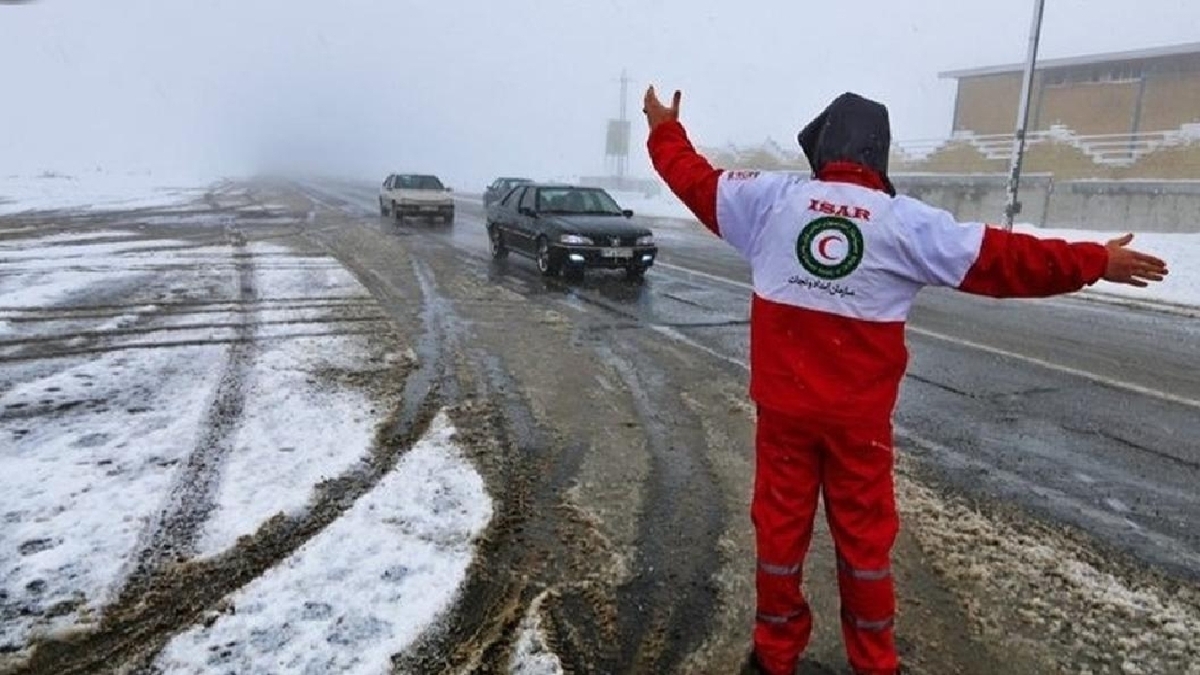 آماده باش۲۲ هزار امدادگر در زمستانی پر بارش