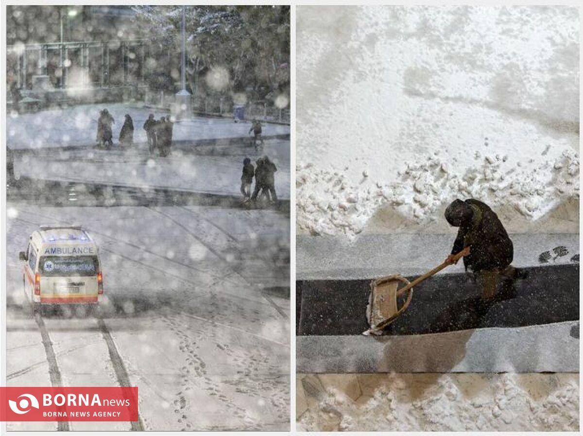 ۳۵ هزار مترمربع کفپوش پلاستیکی برای ایمنی زائران در صحن‌های حرم رضوی پهن شد