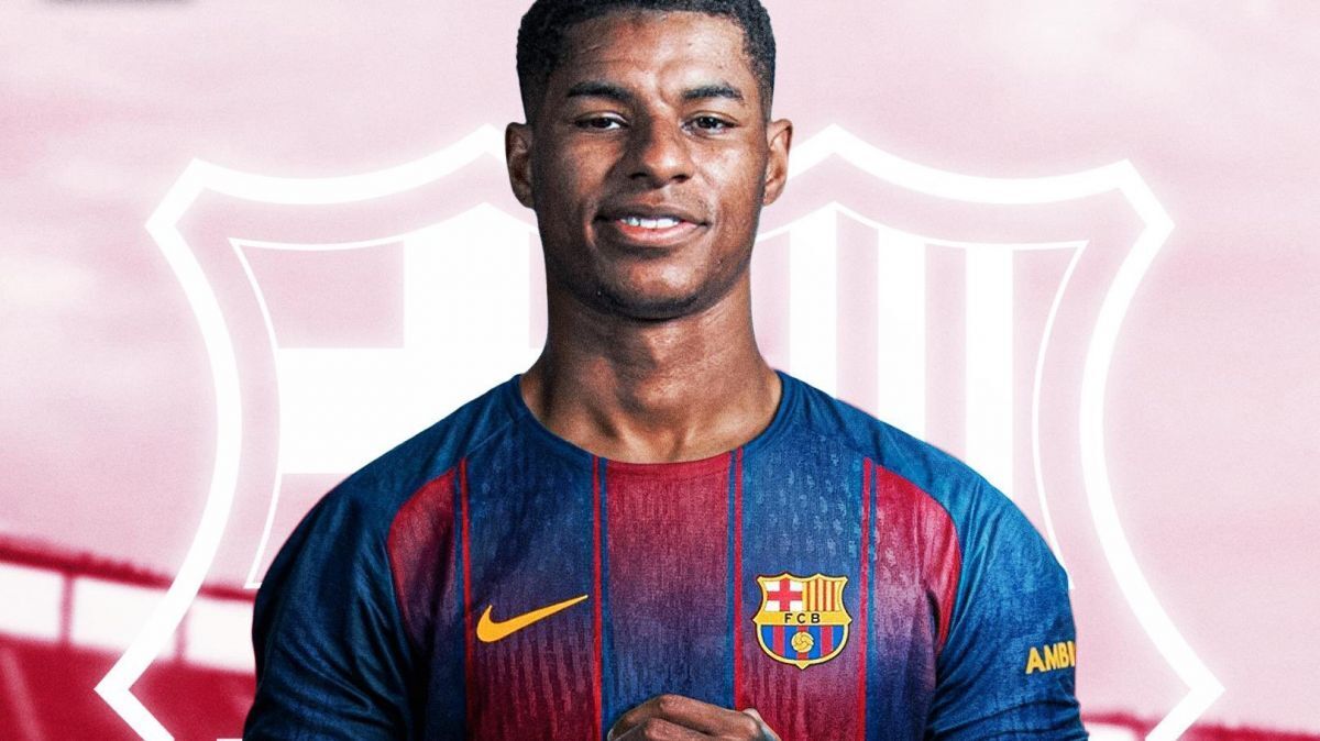 فلیک: لبخند رشفورد یعنی او از حضور در بارسلونا لذت می‌برد