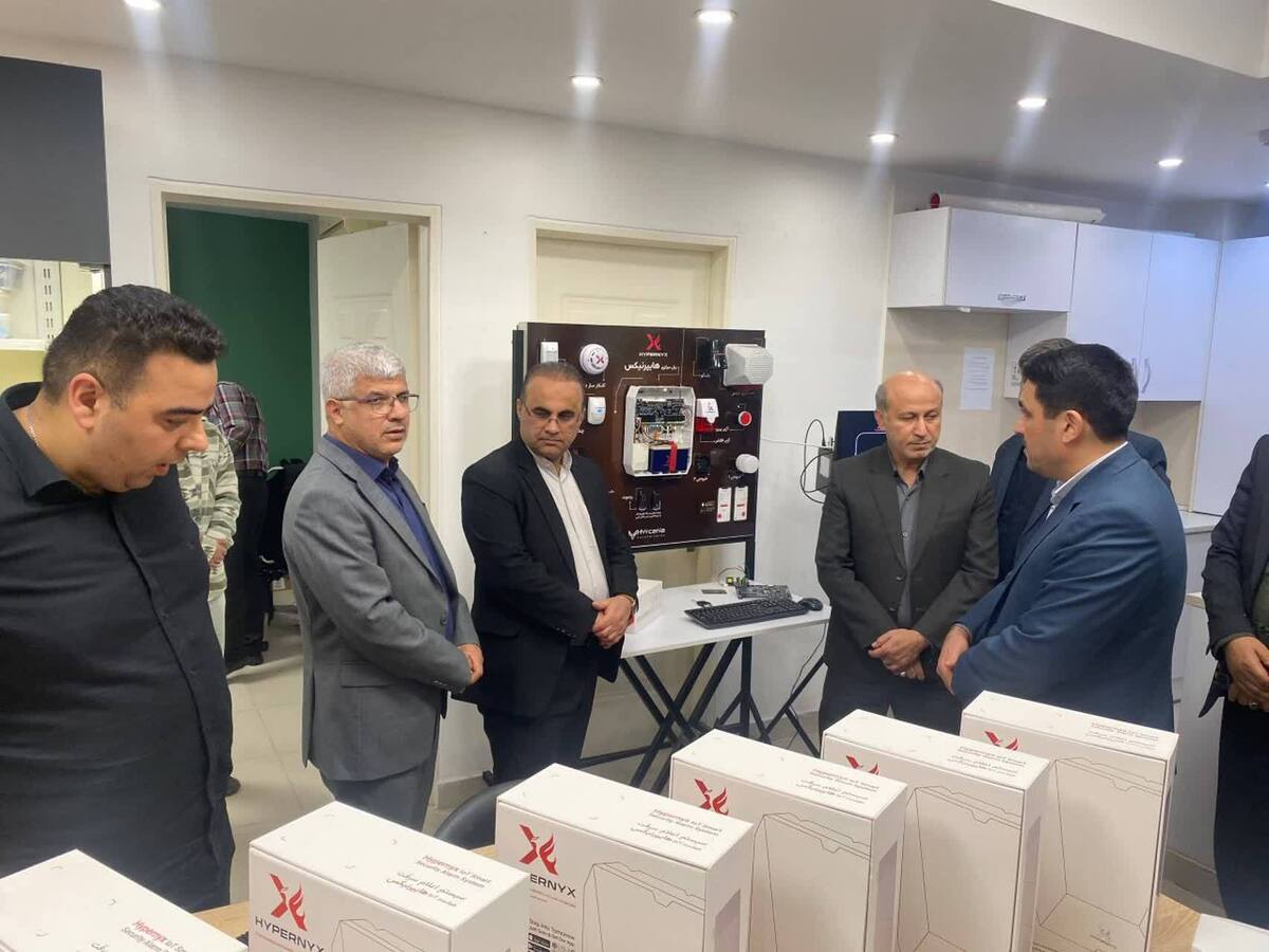 بازدید معاون هماهنگی امور اقتصادی استاندار گلستان از شرکت‌های دانش‌بنیان