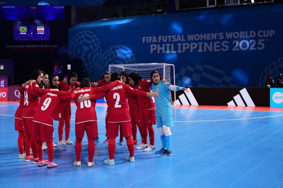 گلباران پاناما توسط تیم ملی فوتسال زنان ایران در جام جهانی