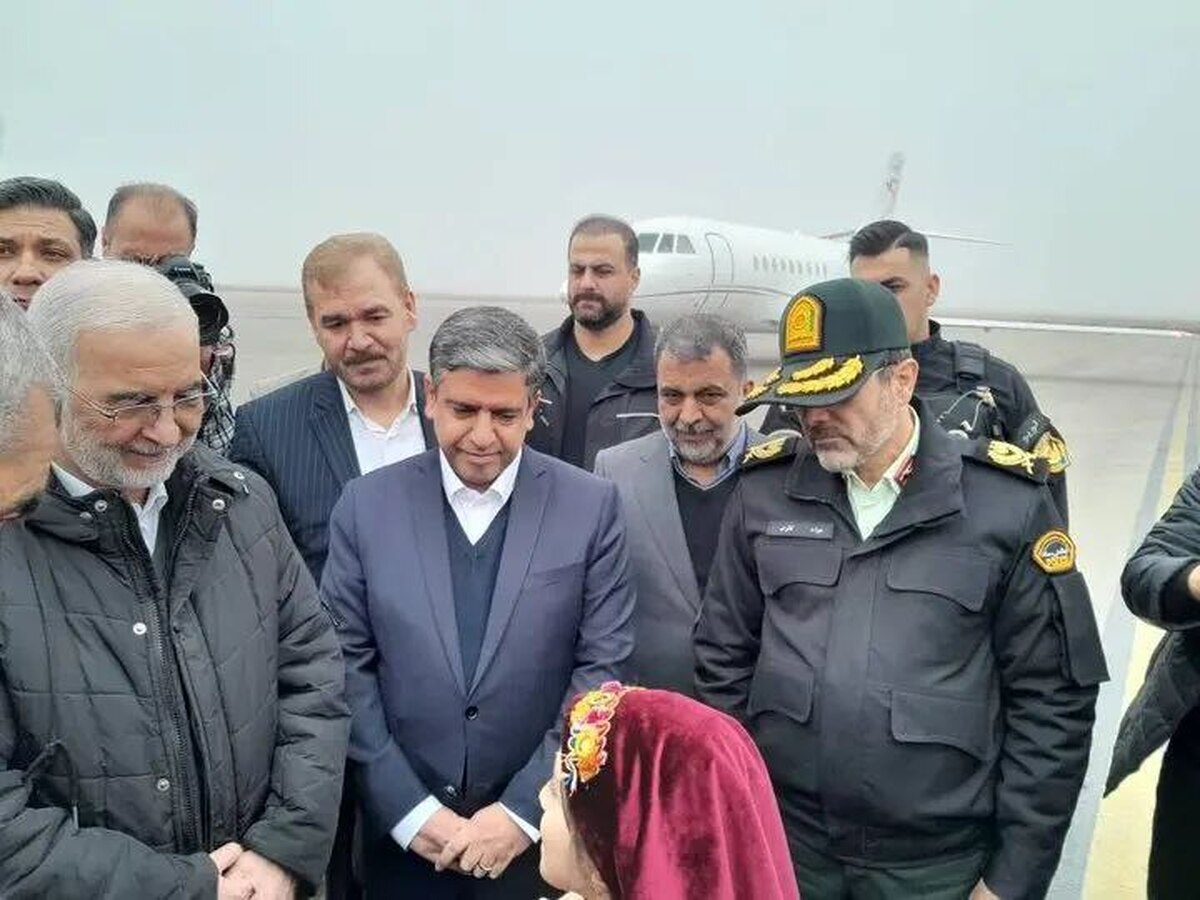 وزیر کشور وارد استان اردبیل شد