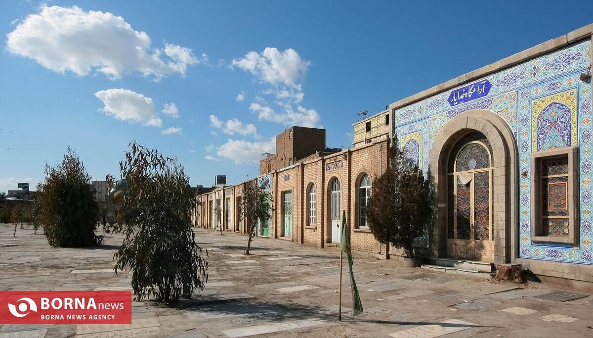 احداث باغ مزار در قم