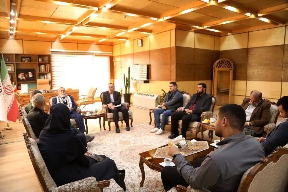 رئیس فدراسیون تیراندازی کشور با استاندار قزوین دیدار و گفتگو کرد