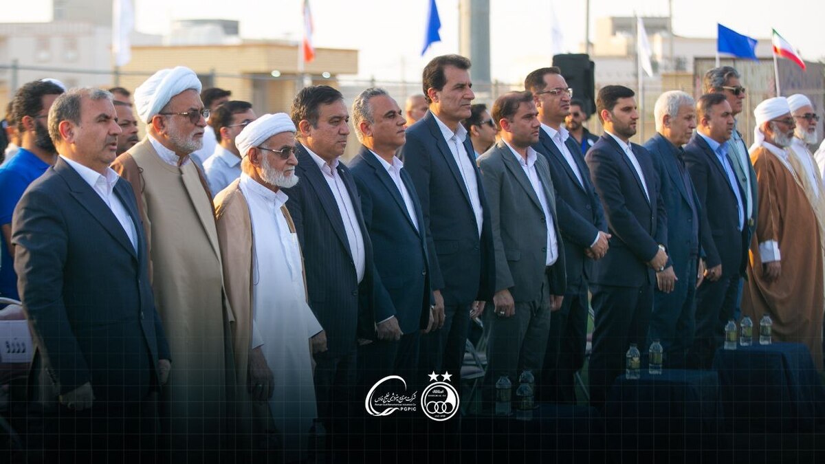 برگزاری مراسم افتتاحیه آکادمی باشگاه استقلال در بندر کنگان