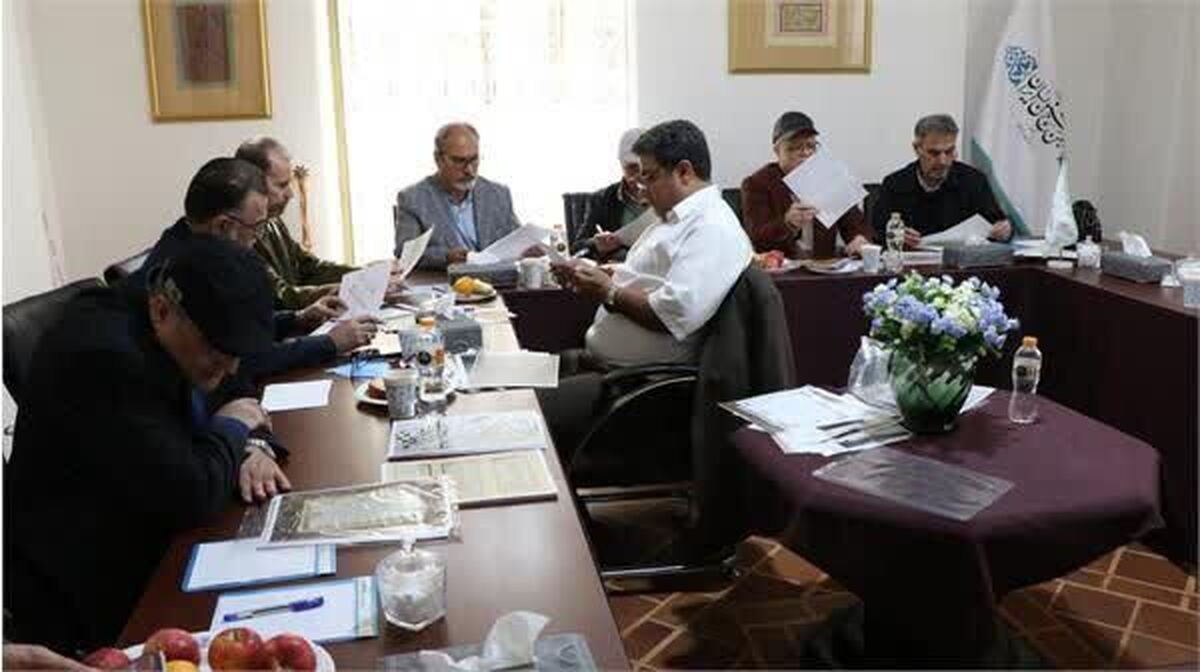 نخستین مرحله داوری هشتمین دوسالانه خوشنویسی ایران برگزار شد