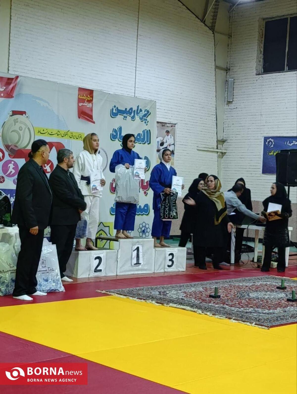 درخشش بانوان جودوکار نیشابوری در مسابقات جام شهربانو به میزبانی مشهد