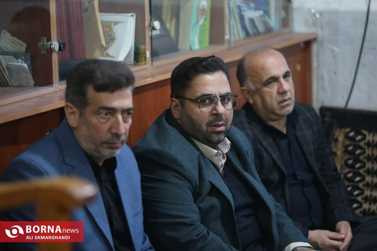 مراسم سومین روز درگذشت فرزند ریاست هیات بدمینتون گیلان